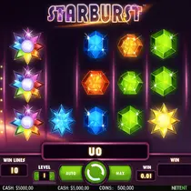 LunuBet - Starburst Slot Game - NetEnt Casino Latvia